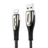 Kábel USB pre Lightning Joyroom Sharp S-M411 3A, 2 m (čierny) 6956116798864