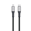 Schwaiger Nezničiteľný synchronizačný a nabíjací kábel USB-C/Lightning, 1,2 m