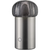 Blomus Prenosná stolová lampa IRIS 18 cm, LED, strieborná, hliník