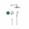 Hansgrohe Podomietkový sprchový systém Croma Select E s Ecostatom E 27294000