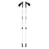 KLARFIT Pau TX Professional, palice na nordic walking, 50 % uhlík, 100-130 cm, korkové rukoväte (SPL3-PauGray)