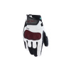 Dámské rukavice STELLA MOGRESS AIRFLOW, ALPINESTARS (bílá offwhite/černá/tyrkysová, vel. M)