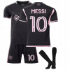 Basketbalová súprava - 22-23 Inter Miami Messi preč futbalový outfit (22-23 Vonkajší futbalový dres Inter Miami Messi)