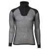 rolák Brynje Wool Thermo Zip Polo w/inlay sieťovina