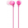 SONY sluchátka MDR-EX15LP, růžové