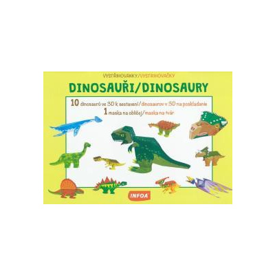 Neuvedený Vystřihovánky - Dinosauři/Dinosaury (CZ/SK vydanie)