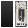 LCD display + dotyková doska + predný kryt pre Xiaomi 15T, black (Service Pack)