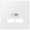 SCHNEIDER Deska MTN4367-0319 2xUSB centrální