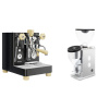 Lelit Bianca PL162T V3, black + Rocket Espresso FAUSTINO 3.1, white