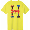 pánske tričko HUF (GODZILLA) CLASSIC H TEE Yellow XL