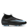Nike Zoom Mercurial Superfly Academy Juniors Artificial Ground Football Boots Black/Blue 2 (34)
