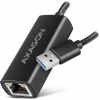 AXAGON ADE-AR, USB-A 3.2 Gen 1 - Gigabit Ethernet síťová karta, Realtek 8153, auto instal