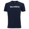 Pánske tričko Tecnifibre Club Cotton Tee - marine - Modrý (XL)