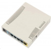 MikroTik RouterBOARD RB951Ui-2HnD, 600MHz CPU, 128MB RAM, 5x LAN, integ. 2.4GHz Wi-Fi, vrátane. Licencia L4