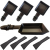 Raclette lopatka 4 ks - QcuGvy (Set Raclette pánev s lopatkou 4 ks - QcuGvy)