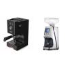 Gaggia Classic UP, black + Eureka Atom 60, chrome