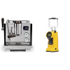 Rocket Espresso R NINE ONE Edizione Speciale + Eureka Helios 65, yellow