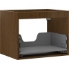 Mexen Box-A korpus skrinky pod umývadlo 60 cm, 1 zásuvka, orech - 91AX0-0600-470-1-86