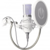 Endorfy mikrofon Streaming OWH / streamovací / rameno / pop-up filtr / 3,5mm jack / USB-C / bílý EY1B005