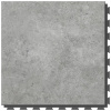 Šedá plastová vinylová dlažba Fortelock Business Tornes Full Moon C012 Graphite - dĺžka 66,8 cm, šírka 66,8 cm, výška 0,7 cm