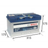 BOSCH autobatéria 80Ah S4 12V 740A, 0 092 S40 100