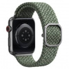 Remienok UNIQ Aspen Braided remienok pre Apple Watch 42/44/45/Ultra 49mm zelený UNIQ-44MM-ASPGRN