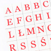 Magnetická, suchá tabuľa MagWords 3 x 3,6 cm