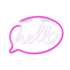 Neónový nápis Forever Light Hello 29 cm