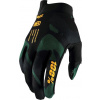 100% rukavice 100% ITRACK GLOVE SENTINEL BLACK S (délka ruky 181-187 mm) (DWZ)
