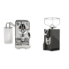 ECM Puristika PID, anthracite + Eureka Mignon Specialita, CR anthracite