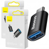 Adaptér USB-A na USB-C Baseus ZJJQ000001 čierny
