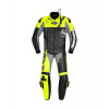 Dvojdielna kombinéza DP-PROGRESIVE TOURING, SPIDI (čierna/žltá fluo/biela/sivá) Veľkosť: 54
