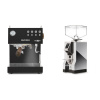 Ascaso Steel DUO PID, Black&Wood + Eureka Mignon Specialita, CR chrome