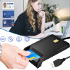 ČÍTAČKA USB KARIET S INDIKÁTOROM STAVU, PRE SIM KARTY, SMART KARTY, KÁBEL 100 CM