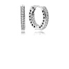 Náušnice PANDORA Srdce Pandora 296317CZ
