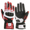 A-PRO PRECISION GU-PSWR bielo-červené moto rukavice 3XL