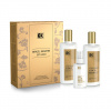 BK Brazil Keratin Gold šampón 300 ml + kondicioner 300 ml + Elixir Repair Treatment 100 ml darčeková sada
