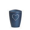 Zvieracia urna Elegance Heart - Navy 1,5l