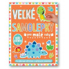 Svojtka Veľké samolepky pre malé ruky Dino ostrov