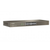 Tenda TEG1016G síťový přepínač Nespravované Gigabit Ethernet (10/100/1000) 1U Modrá