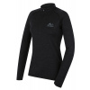 Dámske funkčné merino tričko Husky Merow Zip L black L