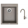 Set Sinks CUBE 410 Truffle + batéria Sinks MIX 35 Truffle