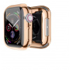 Silikónový kryt pre Apple Watch 10 46 mm - Růžovo zlatý