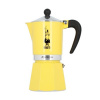 BIALETTI Rainbow na 6 šálok espressa (6 tz) žltá – hliníkový tlakový kávovar
