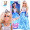 Anlily Bábika Princezná v Modrých šatách + Korunka