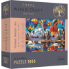 Puzzle Trefl Wood Craft Origin puzzle Farebné balóny 1000 dielikov (20143)