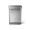 Odpadkový kôš Simplehuman Rectangular 55 L šedá farba CW2023 ONE SIZE