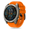 Remienok Tech-Protect Silicone Line Garmin Fenix 5X / 5X Plus / 6X / 6X Pro / 7X / 8 (51 mm) Orange