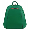 Jessica Bags Elegantný menší dámsky batôžtek / kabelka zelená