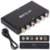 Konvertor Adaptér Switch s 2x AV RCA CVBS na HDMI